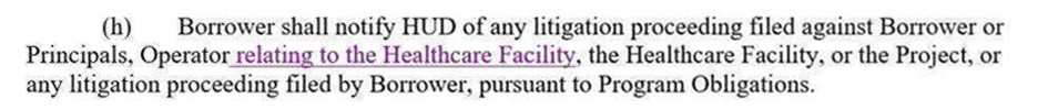 Borrower’s Regulatory Agreement, Section 11, Property Operation/Encumbrances