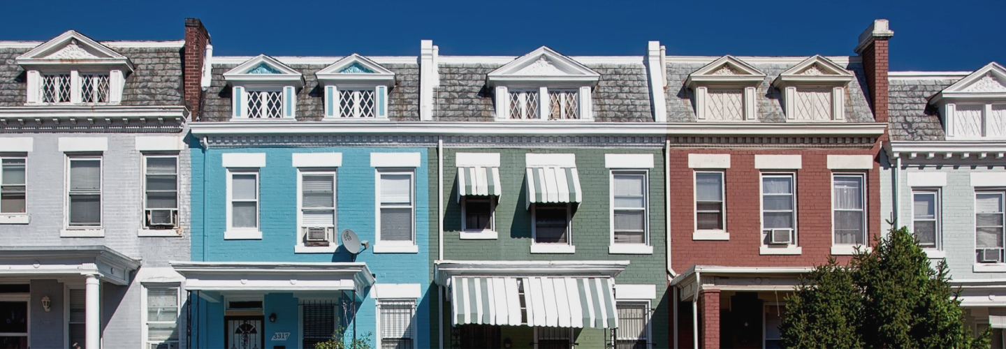 Row of houses Row of houses