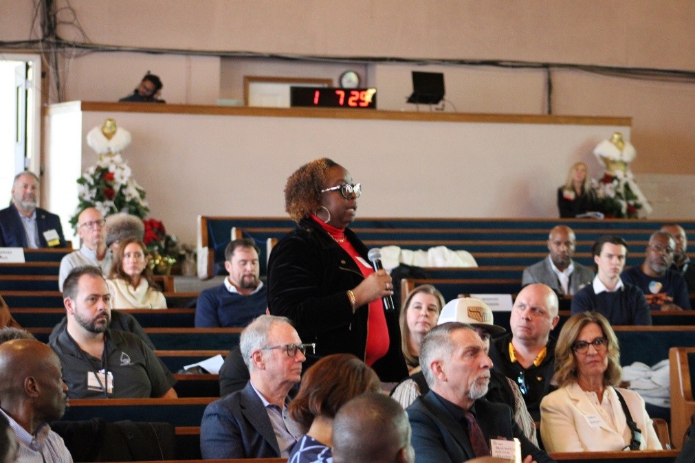 Residents and contractors living and working in the Detroit, Michigan area provided HUD officials with robust commentary and feedback on how to make it easier for people to access Section 3 qualified jobs and opportunities. Residents and contractors living and working in the Detroit, Michigan area provided HUD officials with robust commentary and feedback on how to make it easier for people to access Section 3 qualified jobs and opportunities.