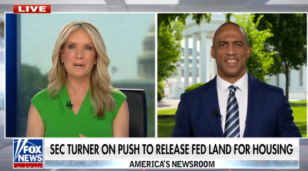 Secretary Turner spoke with Dana Perino