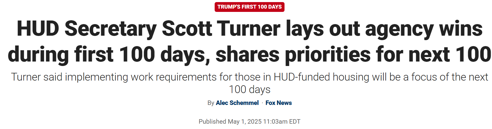 Secretary Turner spoke with <em>Fox News Digital