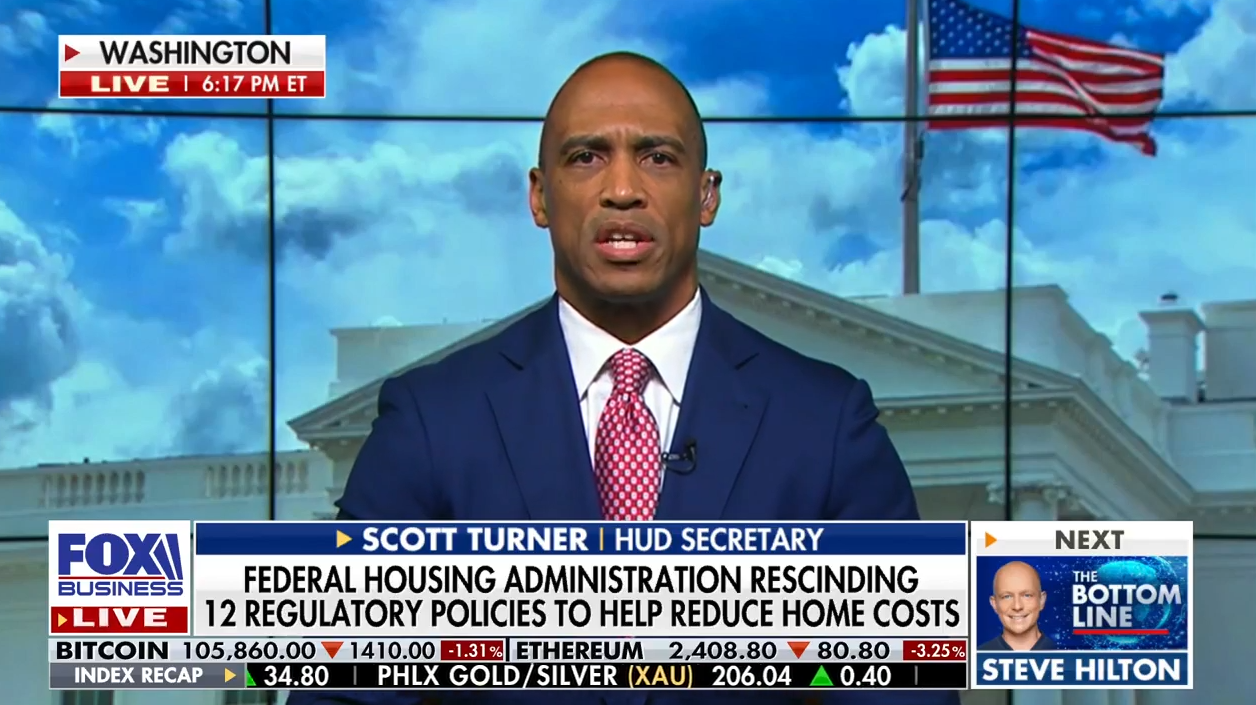HUD Secretary Scott Turner on The Bottom Line