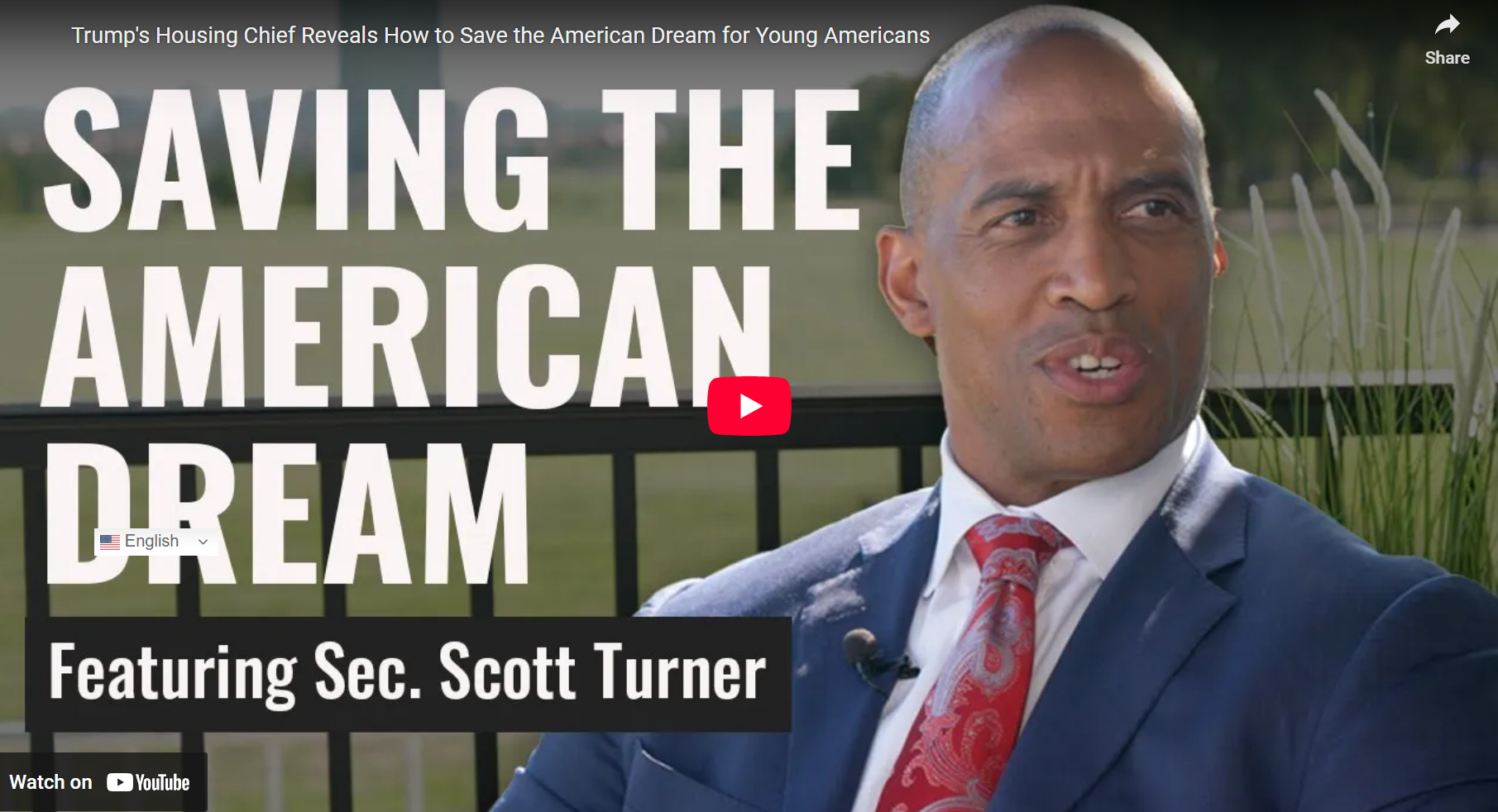 HUD Secretary Scott Turner's Plans to Revive the American Dream - The Daily Signal HUD Secretary Scott Turner's Plans to Revive the American Dream - The Daily Signal