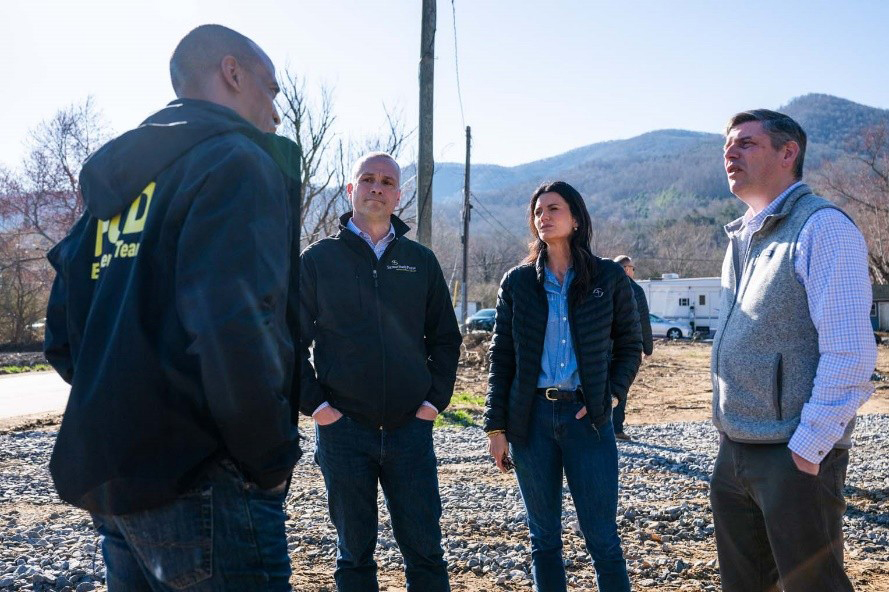 Secretary Scott Turner Visits North Carolinians Impacted by Hurricane Helene
