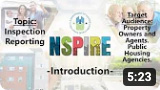 Watch this video on YouTube: NSPIRE Inspection Reporting Property Owners and Agents and Public Housing Agencies height=90