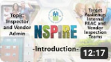 Watch this video on YouTube: NSPIRE Inspector, Vendor Admin and Internal REAC Users height=90