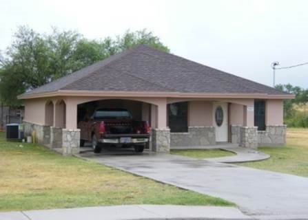 The Kickapoo Traditional Tribe of Texas traditional Wickiups-inspired homes.